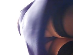 Zrel skrita kamera nogavice v supermarket